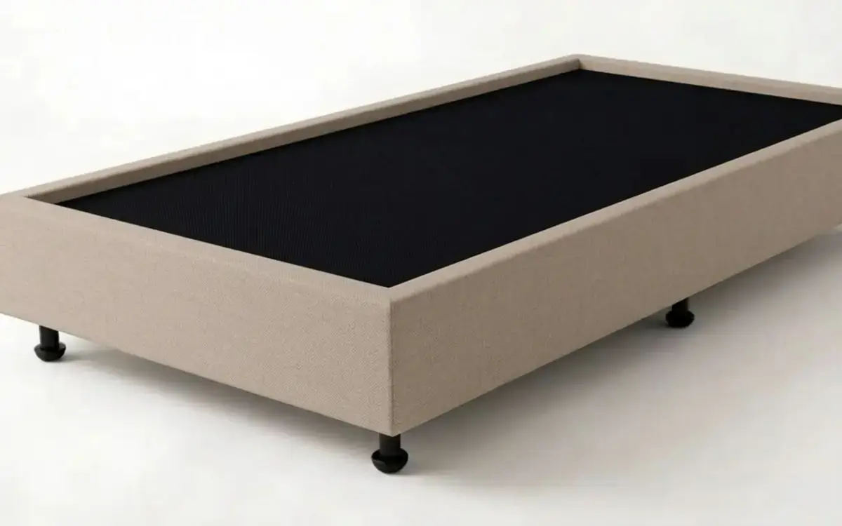 Base cama Camas Cali — vista lateral, taller en Cali